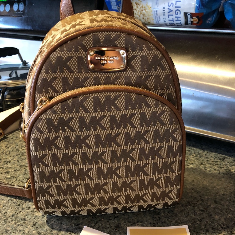 Brand new with tags MK abbey backpack